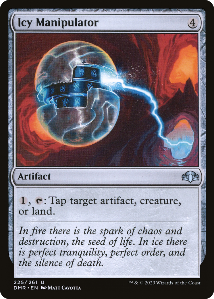 Icy Manipulator (DMR-225) - Dominaria Remastered - Premium MTG Single from Wizards of the Coast - Just $0.08! Shop now at Game Crave Tournament Store