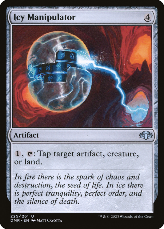 Icy Manipulator (DMR-225) - Dominaria Remastered - Premium MTG Single from Wizards of the Coast - Just $0.08! Shop now at Game Crave Tournament Store