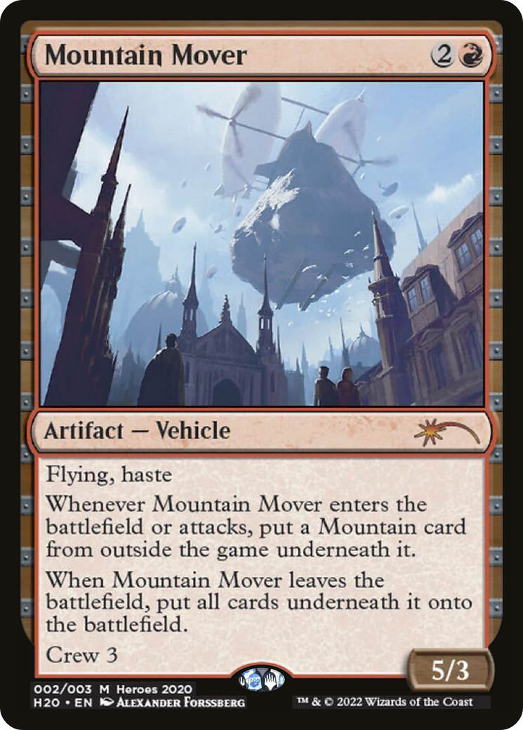 Mountain Mover (HTR20-002) - 2020 Heroes of the Realm - Premium MTG Single from Wizards of the Coast - Just $0! Shop now at Game Crave Tournament Store