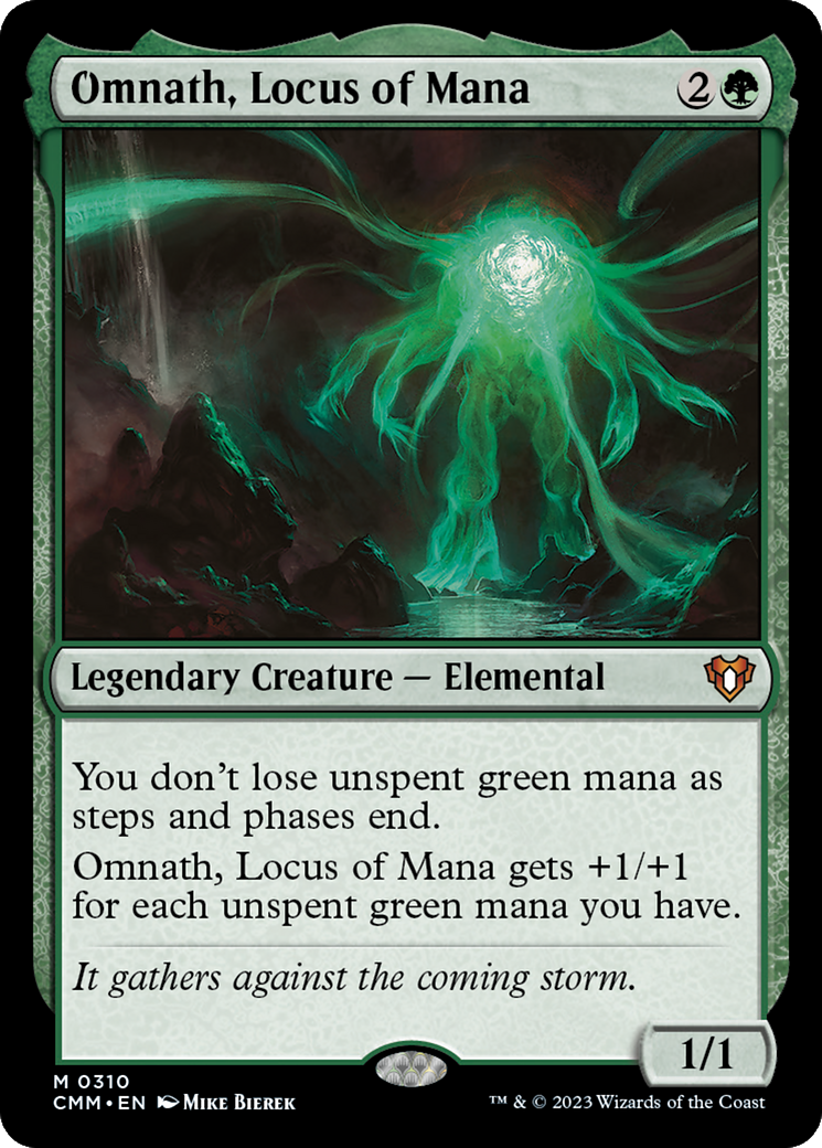 Omnath, Locus of Mana (CMM-310) - Commander Masters - Premium MTG Single from Wizards of the Coast - Just $0.67! Shop now at Game Crave Tournament Store