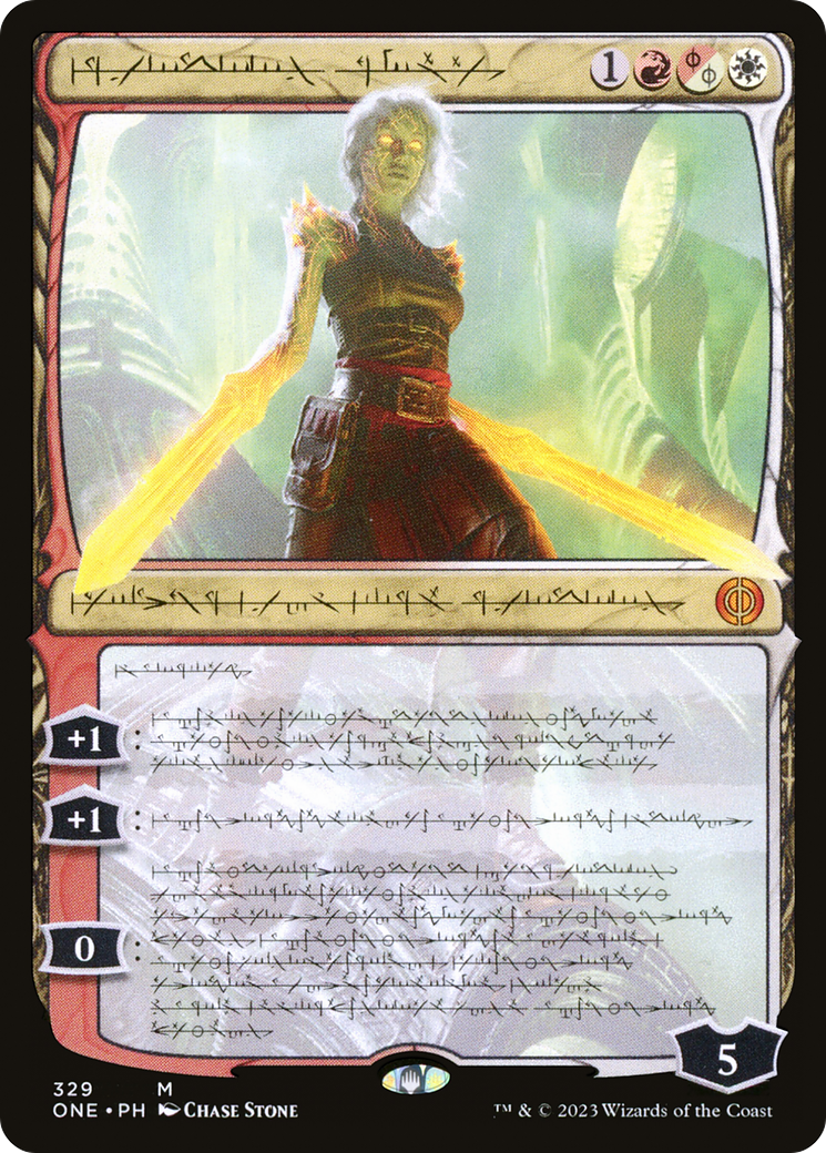 Nahiri, the Unforgiving (ONE-329) - Phyrexia: All Will Be One: (Showcase) Foil - Premium MTG Single from Wizards of the Coast - Just $0.14! Shop now at Game Crave Tournament Store
