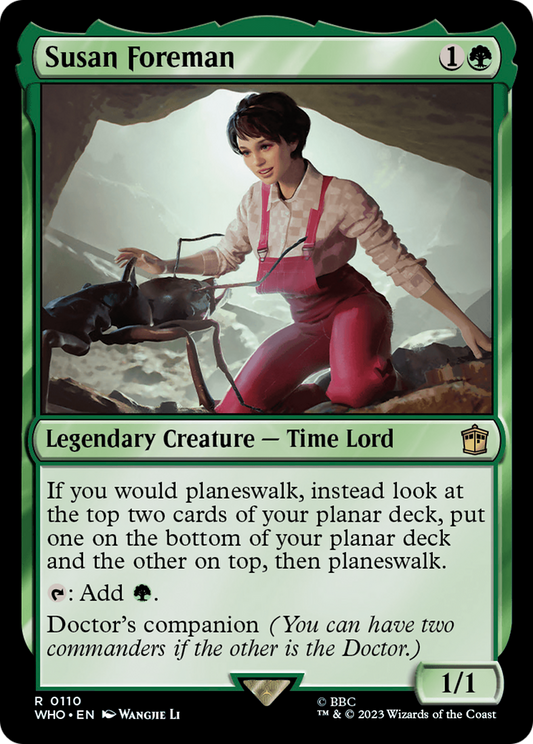 Susan Foreman (WHO-110) - Doctor Who - Premium MTG Single from Wizards of the Coast - Just $0.08! Shop now at Game Crave Tournament Store