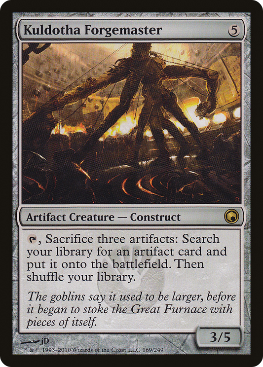 Kuldotha Forgemaster (SOM-169) - Scars of Mirrodin - Premium MTG Single from Wizards of the Coast - Just $1.16! Shop now at Game Crave Tournament Store