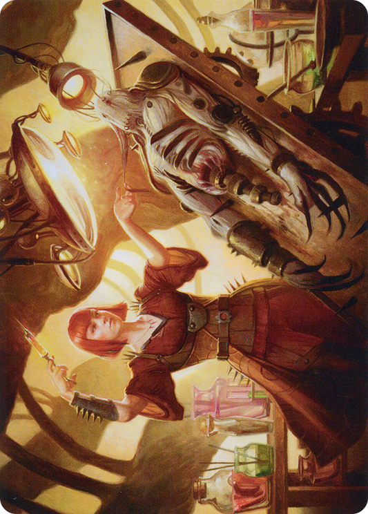 Ashnod, Flesh Mechanist // Ashnod, Flesh Mechanist (ABRO-015) - The Brothers' War Art Series (Borderless) Foil - Premium MTG Single from Wizards of the Coast - Just $0! Shop now at Game Crave Tournament Store