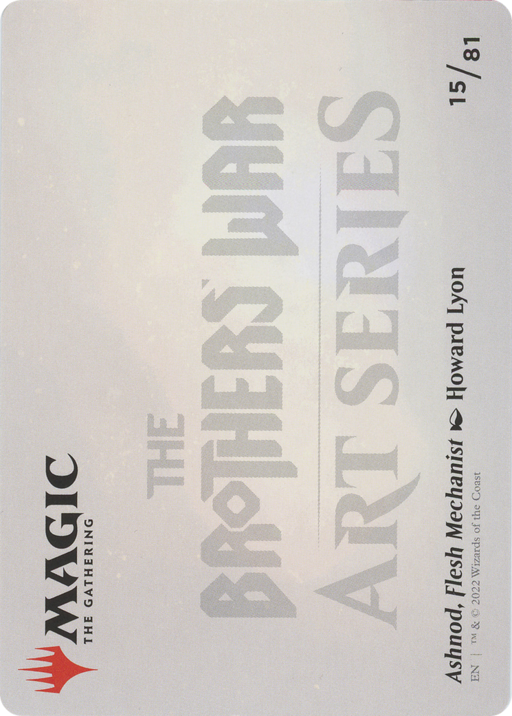 Ashnod, Flesh Mechanist // Ashnod, Flesh Mechanist (ABRO-015) - The Brothers' War Art Series (Borderless) Foil - Premium MTG Single from Wizards of the Coast - Just $0! Shop now at Game Crave Tournament Store