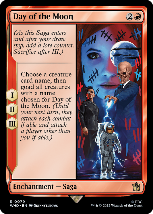 Day of the Moon (WHO-079) - Doctor Who - Premium MTG Single from Wizards of the Coast - Just $0.25! Shop now at Game Crave Tournament Store