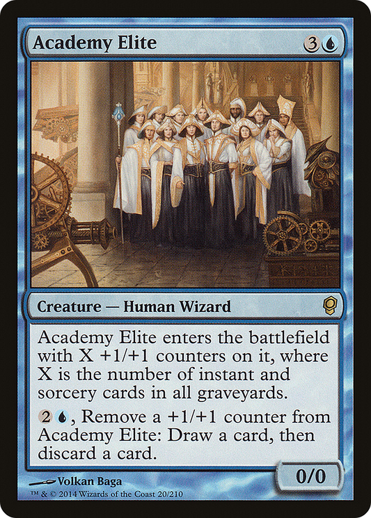 Academy Elite (CNS-020) - Conspiracy - Premium MTG Single from Wizards of the Coast - Just $0.25! Shop now at Game Crave Tournament Store