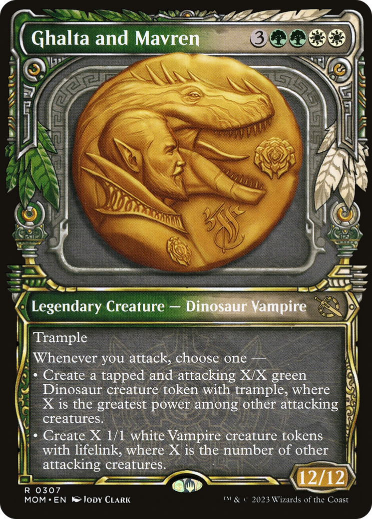 Ghalta and Mavren (MOM-307) - March of the Machine: (Showcase) - Premium MTG Single from Wizards of the Coast - Just $0.22! Shop now at Game Crave Tournament Store