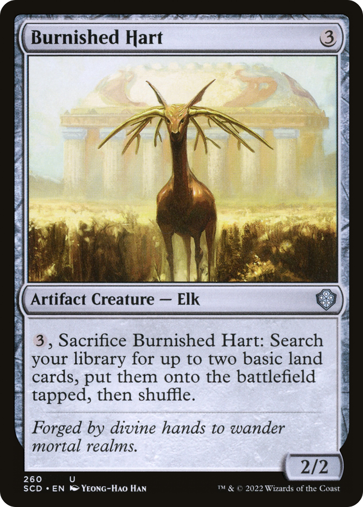 Burnished Hart (SCD-260) - Starter Commander Decks - Premium MTG Single from Wizards of the Coast - Just $0.25! Shop now at Game Crave Tournament Store