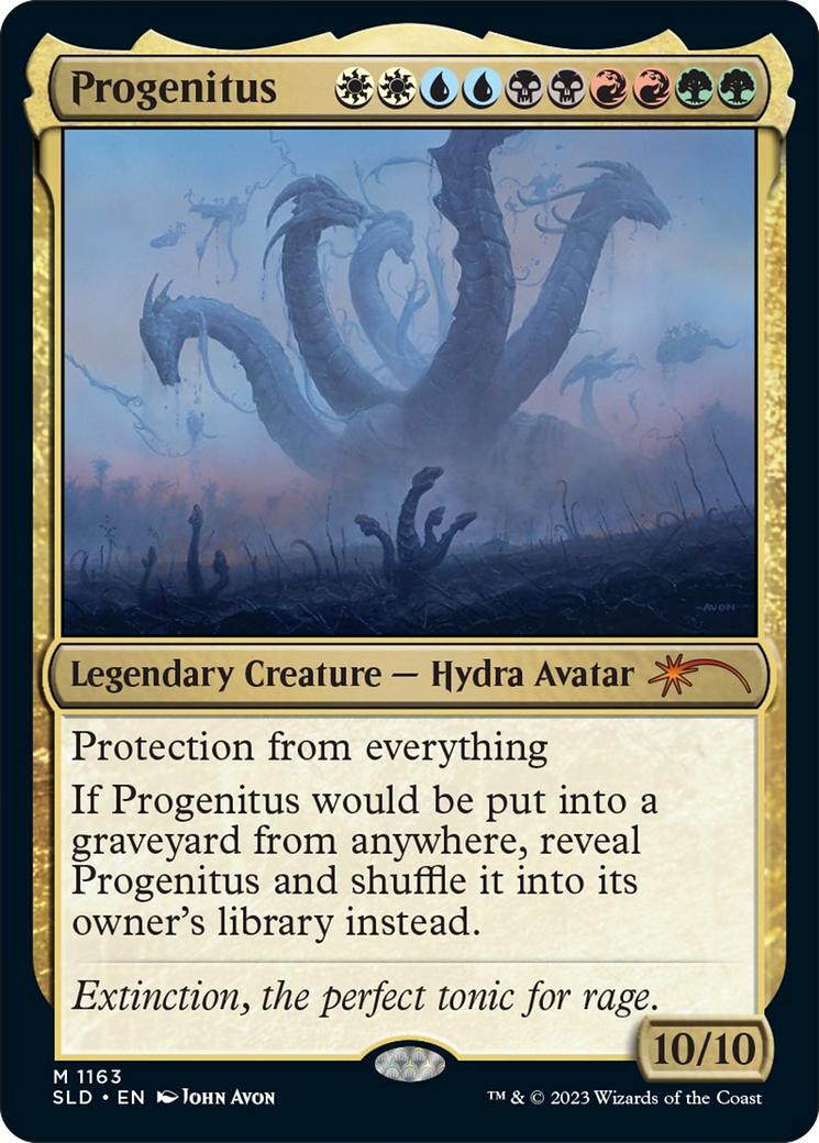 Progenitus (SLD-1163) - Secret Lair Drop - Premium MTG Single from Wizards of the Coast - Just $0.86! Shop now at Game Crave Tournament Store