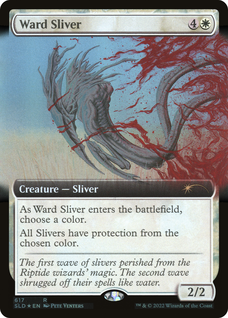 Ward Sliver (SLD-617) - Secret Lair Drop: (Extended Art) Foil - Premium MTG Single from Wizards of the Coast - Just $0.57! Shop now at Game Crave Tournament Store