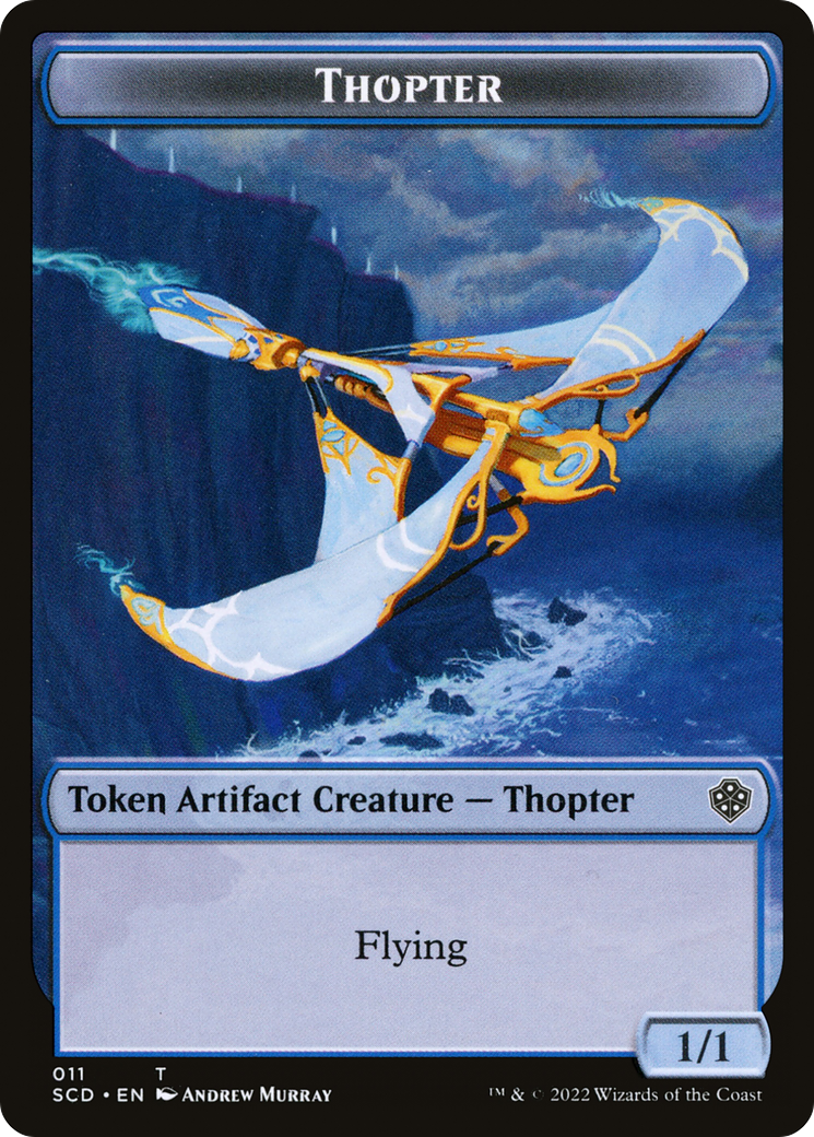 Thopter (TSCD-011) - Starter Commander Deck Tokens - Premium MTG Single from Wizards of the Coast - Just $0! Shop now at Game Crave Tournament Store