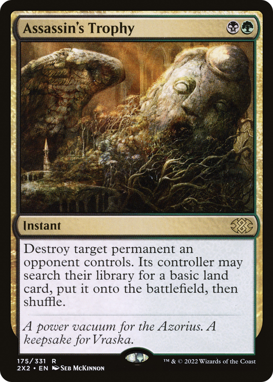 Assassin's Trophy (2X2-175) - Double Masters 2022 - Premium MTG Single from Wizards of the Coast - Just $0.76! Shop now at Game Crave Tournament Store