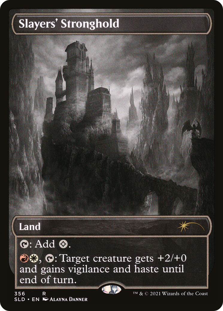 Slayers' Stronghold (SLD-356) - Secret Lair Drop - Premium MTG Single from Wizards of the Coast - Just $1.35! Shop now at Game Crave Tournament Store