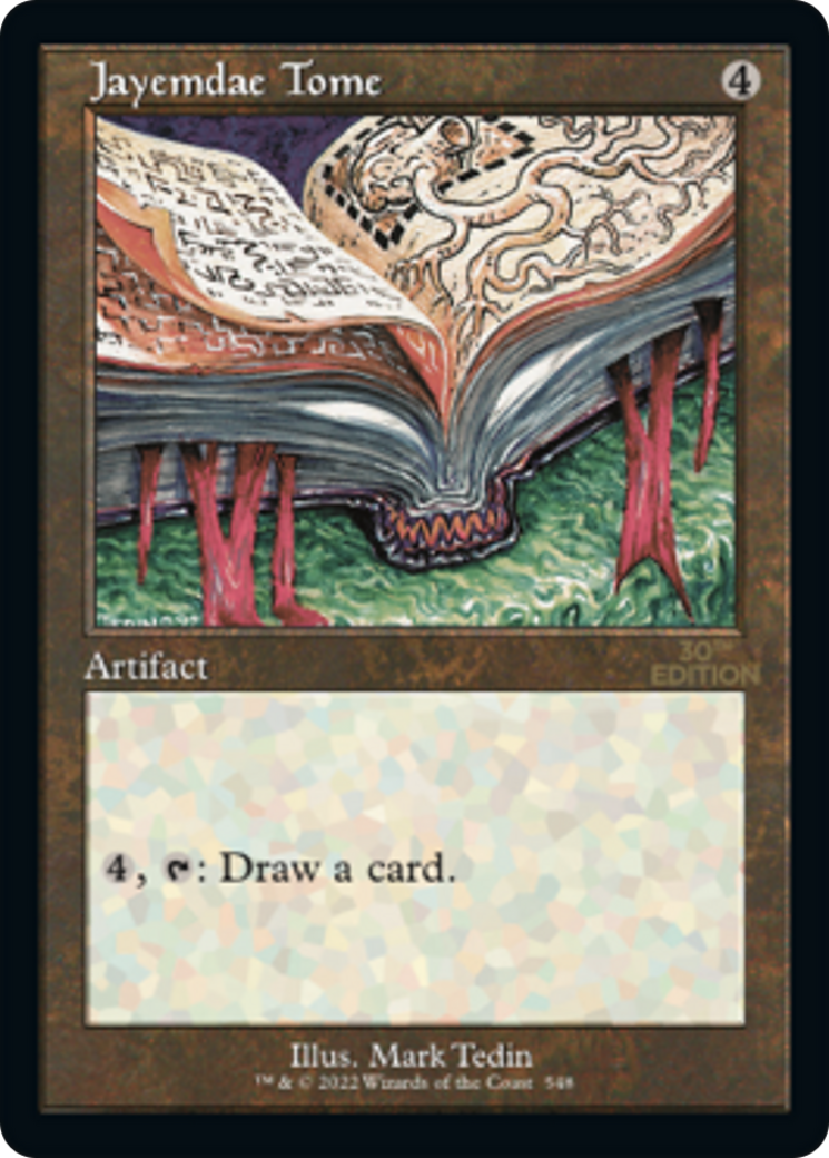 Jayemdae Tome (30A-548) - 30th Anniversary Edition - Premium MTG Single from Wizards of the Coast - Just $38.40! Shop now at Game Crave Tournament Store