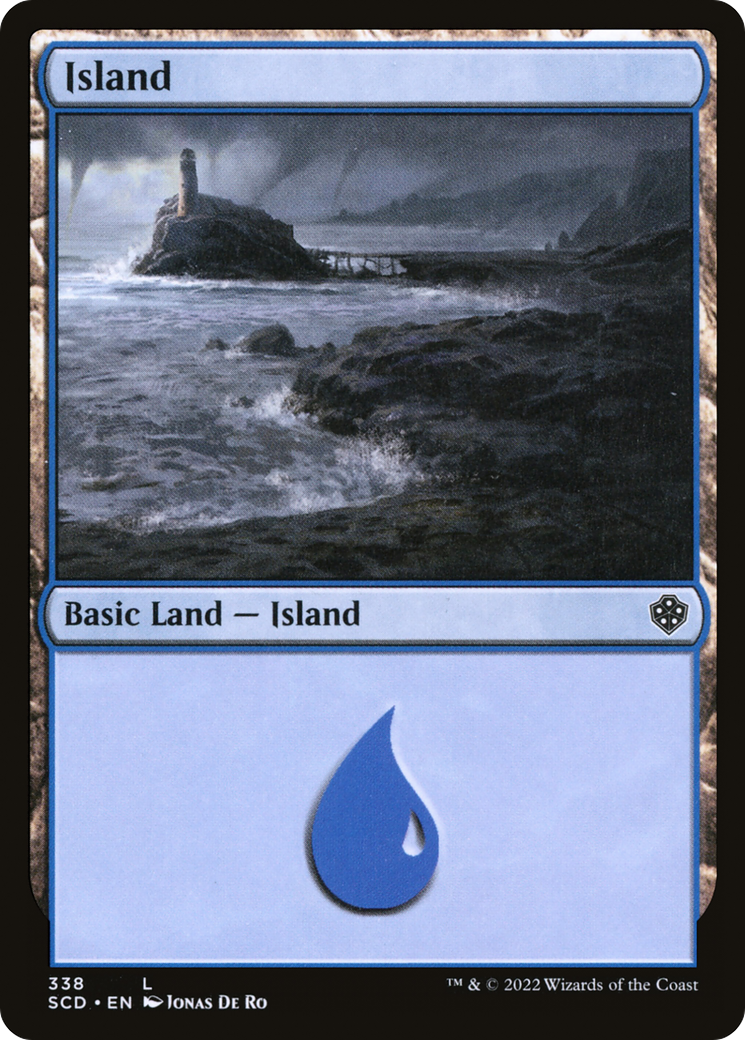Island (SCD-338) - Starter Commander Decks - Premium MTG Single from Wizards of the Coast - Just $0.25! Shop now at Game Crave Tournament Store