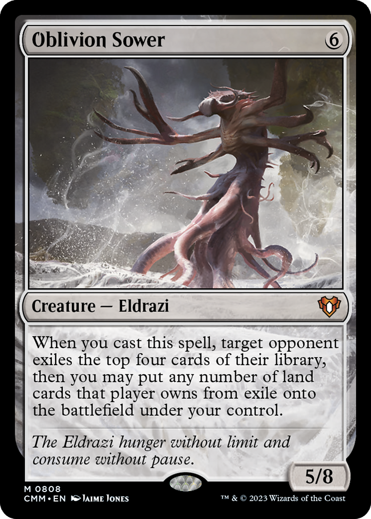 Oblivion Sower (CMM-808) - Commander Masters - Premium MTG Single from Wizards of the Coast - Just $0.12! Shop now at Game Crave Tournament Store