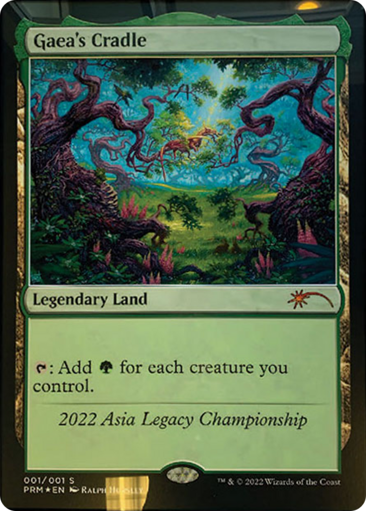 Gaea's Cradle (OLGC-2022A) - Legacy Championship - Premium MTG Single from Wizards of the Coast - Just $0! Shop now at Game Crave Tournament Store