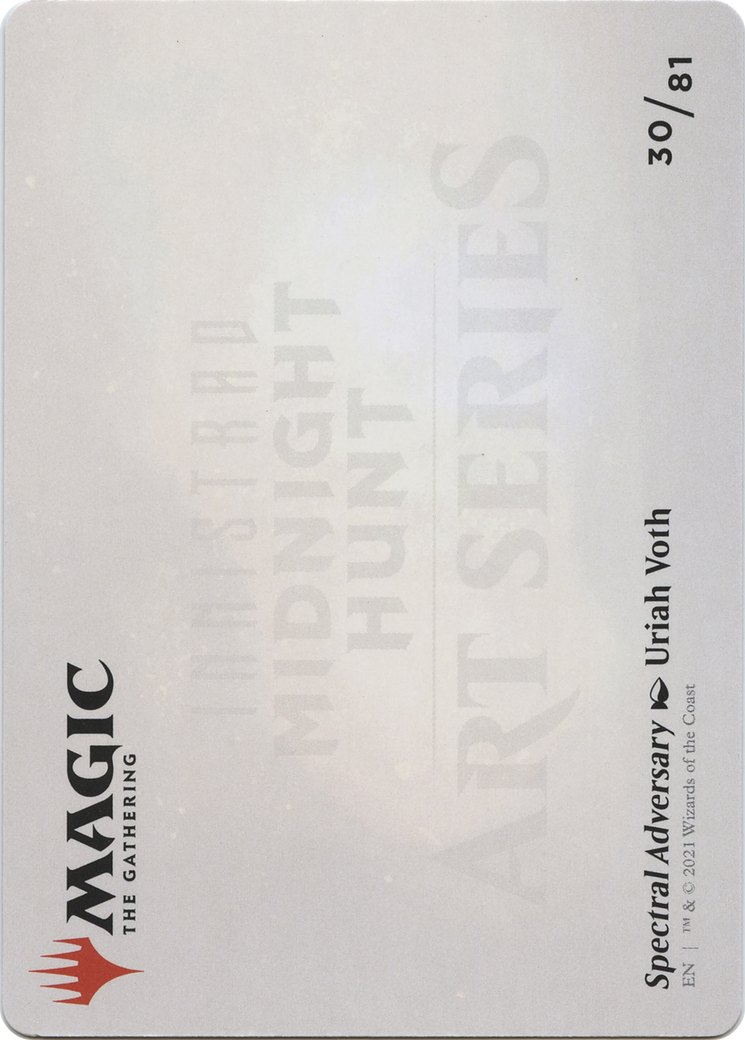Spectral Adversary // Spectral Adversary (AMID-030) - Midnight Hunt Art Series (Borderless) - Premium MTG Single from Wizards of the Coast - Just $0! Shop now at Game Crave Tournament Store
