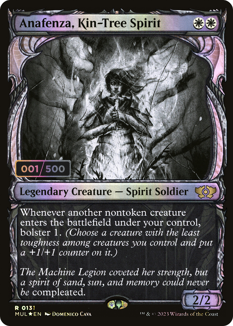 Anafenza, Kin-Tree Spirit (MUL-131Z) - Multiverse Legends: (Showcase) Foil - Premium MTG Single from Wizards of the Coast - Just $91.26! Shop now at Game Crave Tournament Store