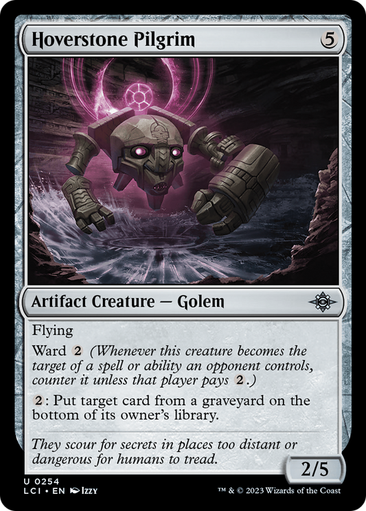 Hoverstone Pilgrim (LCI-254) - The Lost Caverns of Ixalan Foil - Premium MTG Single from Wizards of the Coast - Just $0.08! Shop now at Game Crave Tournament Store