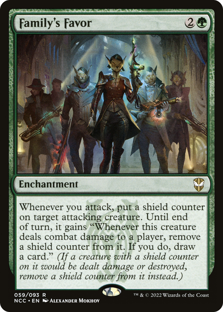 Family's Favor (NCC-059) - New Capenna Commander - Premium MTG Single from Wizards of the Coast - Just $0.16! Shop now at Game Crave Tournament Store