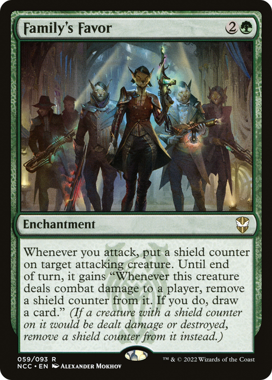 Family's Favor (NCC-059) - New Capenna Commander - Premium MTG Single from Wizards of the Coast - Just $0.16! Shop now at Game Crave Tournament Store