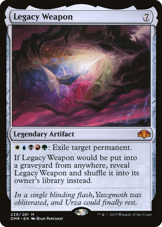 Legacy Weapon (DMR-229) - Dominaria Remastered - Premium MTG Single from Wizards of the Coast - Just $0.10! Shop now at Game Crave Tournament Store