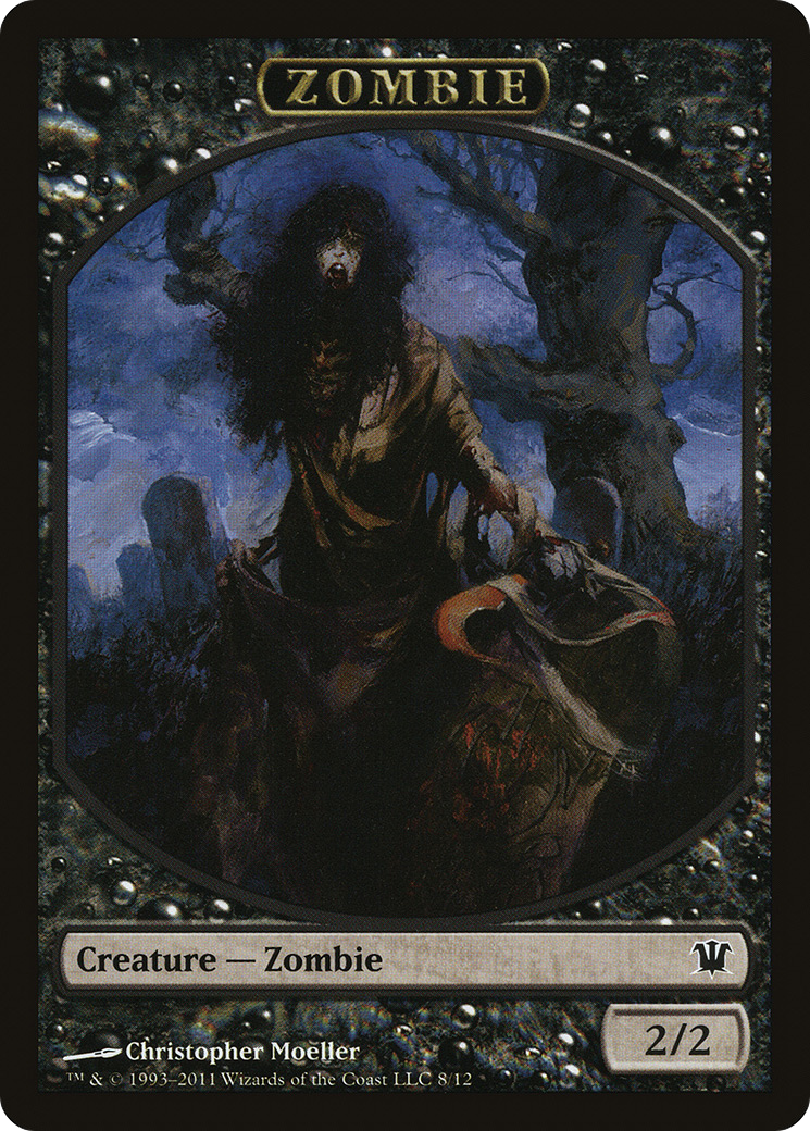 Zombie (TISD-008) - Innistrad Tokens - Premium MTG Single from Wizards of the Coast - Just $0.08! Shop now at Game Crave Tournament Store