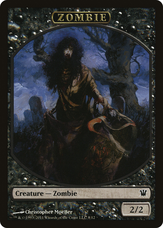 Zombie (TISD-008) - Innistrad Tokens - Premium MTG Single from Wizards of the Coast - Just $0.08! Shop now at Game Crave Tournament Store