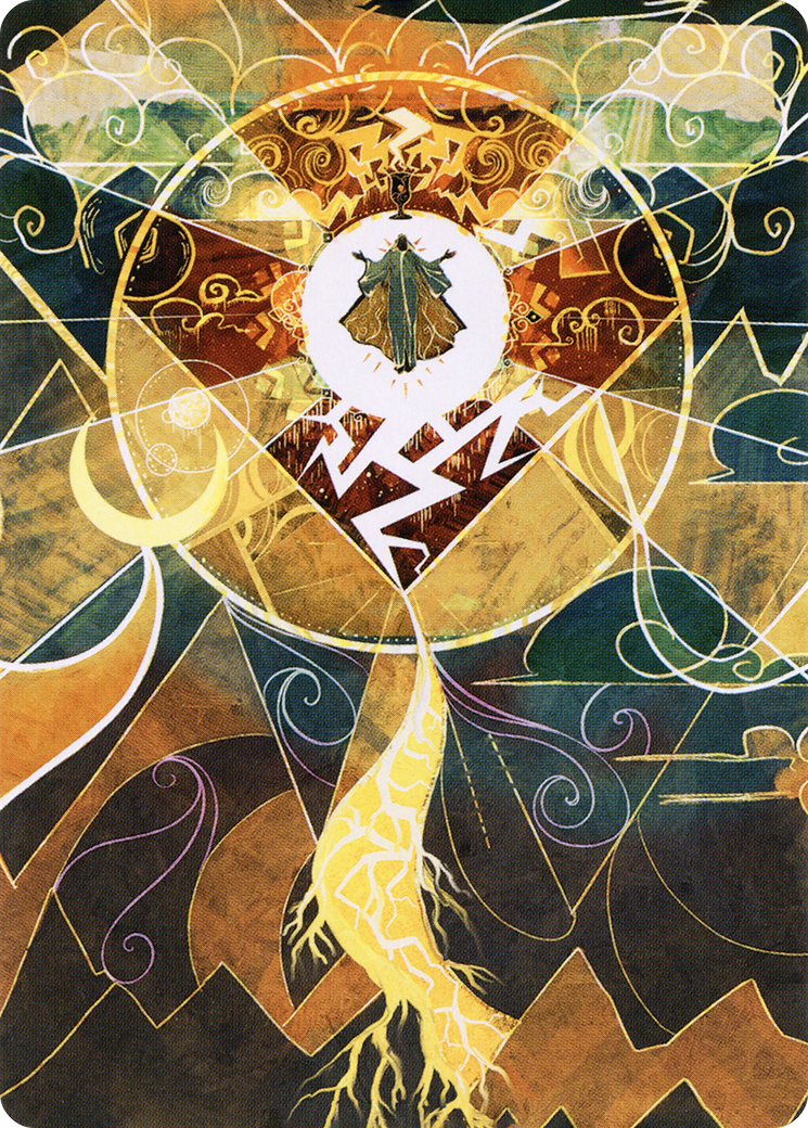 Lightning Bolt // Lightning Bolt (ASTX-076) - Strixhaven Art Series (Borderless) Foil - Premium MTG Single from Wizards of the Coast - Just $0! Shop now at Game Crave Tournament Store