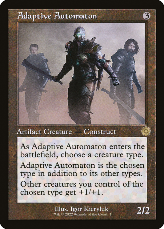 Adaptive Automaton (BRR-001) - The Brothers' War Retro Artifacts Foil - Premium MTG Single from Wizards of the Coast - Just $0.44! Shop now at Game Crave Tournament Store