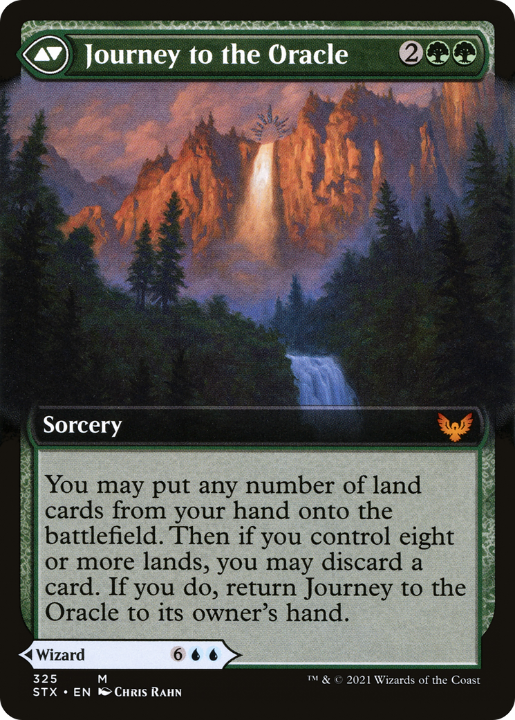 Jadzi, Oracle of Arcavios // Journey to the Oracle (STX-325) - Strixhaven: School of Mages: (Extended Art) - Premium MTG Single from Wizards of the Coast - Just $0.44! Shop now at Game Crave Tournament Store
