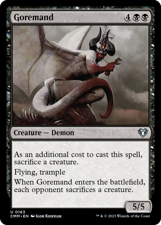 Goremand (CMM-163) - Commander Masters - Premium MTG Single from Wizards of the Coast - Just $0.08! Shop now at Game Crave Tournament Store