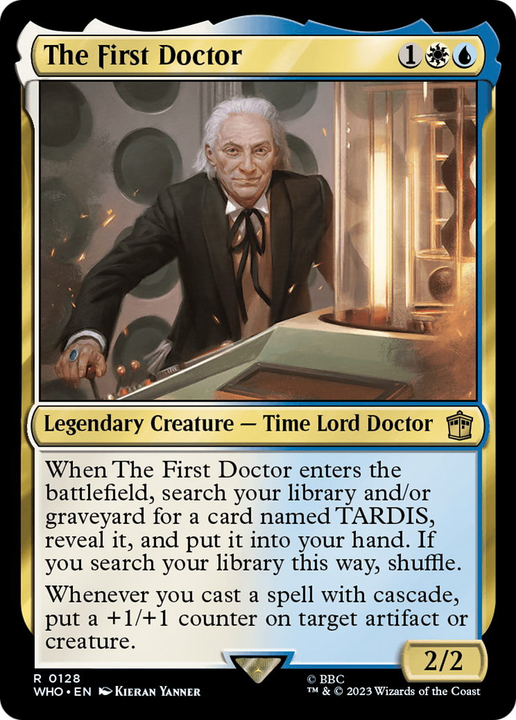 The First Doctor (WHO-128) - Doctor Who - Premium MTG Single from Wizards of the Coast - Just $0.25! Shop now at Game Crave Tournament Store