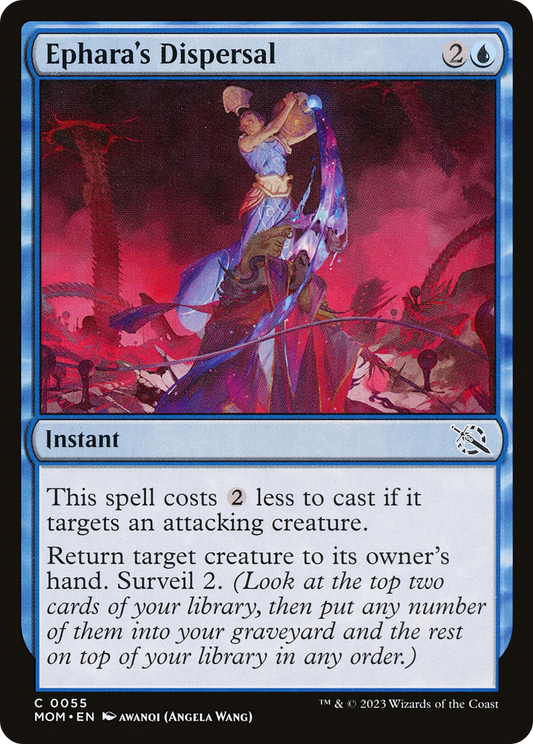 Ephara's Dispersal (MOM-055) - March of the Machine Foil - Premium MTG Single from Wizards of the Coast - Just $0.25! Shop now at Game Crave Tournament Store