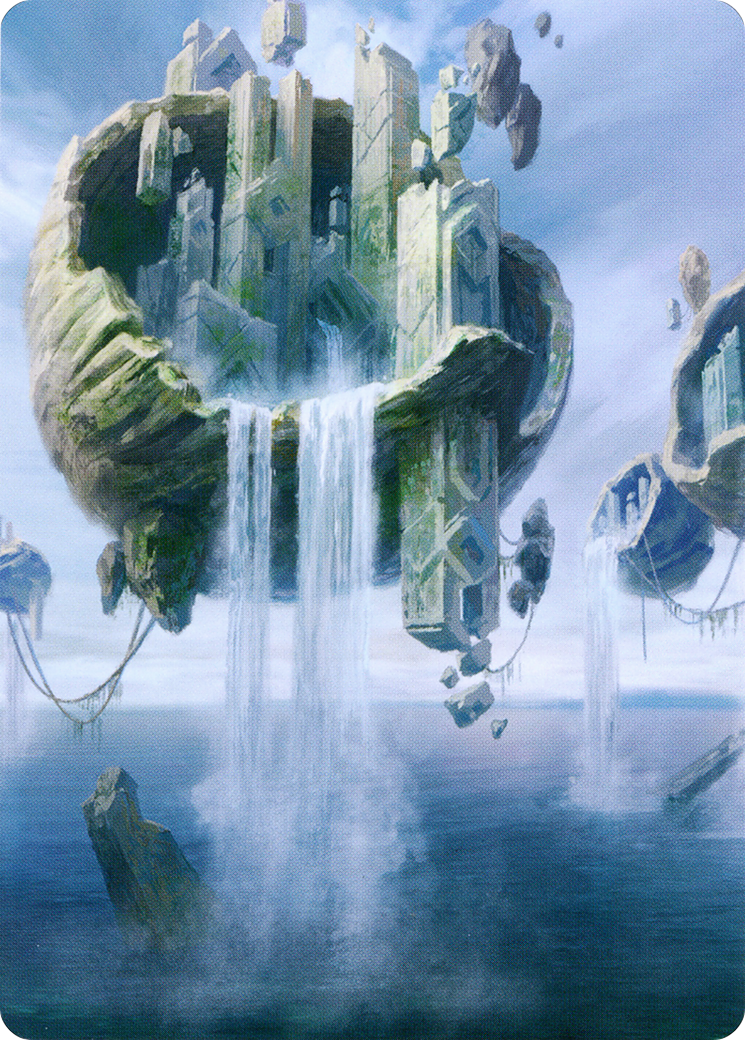 Island // Island (AZNR-011) - Zendikar Rising Art Series (Borderless) - Premium MTG Single from Wizards of the Coast - Just $0! Shop now at Game Crave Tournament Store