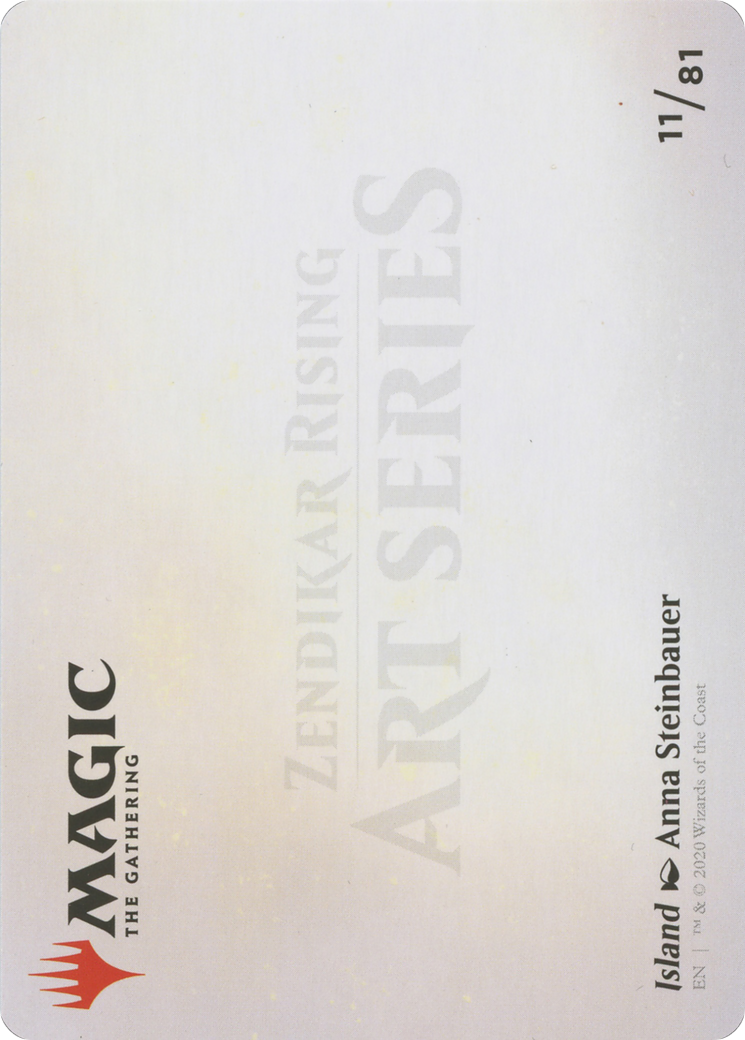 Island // Island (AZNR-011) - Zendikar Rising Art Series (Borderless) Foil - Premium MTG Single from Wizards of the Coast - Just $0! Shop now at Game Crave Tournament Store