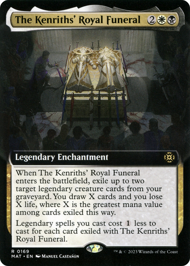 The Kenriths' Royal Funeral (MAT-169) - March of the Machine: The Aftermath: (Extended Art) Foil - Premium MTG Single from Wizards of the Coast - Just $0.08! Shop now at Game Crave Tournament Store