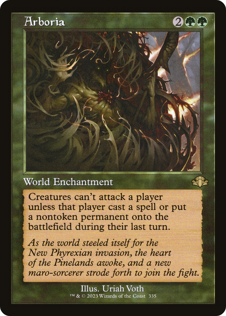 Arboria (DMR-335) - Dominaria Remastered Foil - Premium MTG Single from Wizards of the Coast - Just $0.08! Shop now at Game Crave Tournament Store