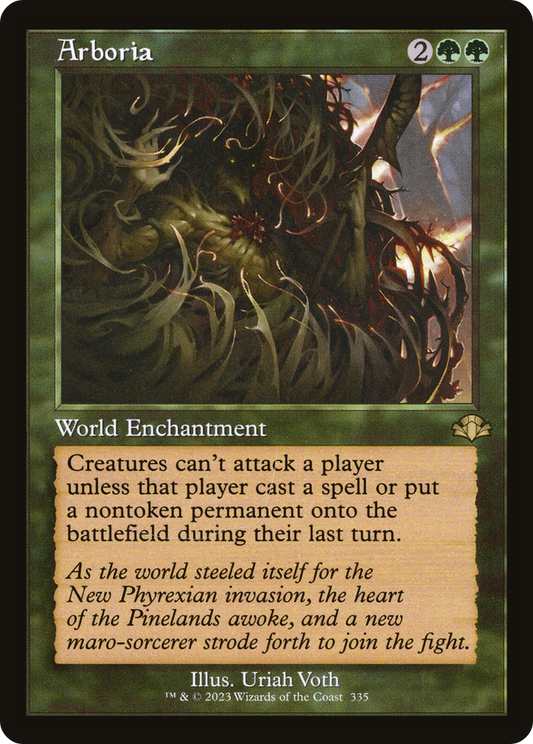 Arboria (DMR-335) - Dominaria Remastered Foil - Premium MTG Single from Wizards of the Coast - Just $0.08! Shop now at Game Crave Tournament Store