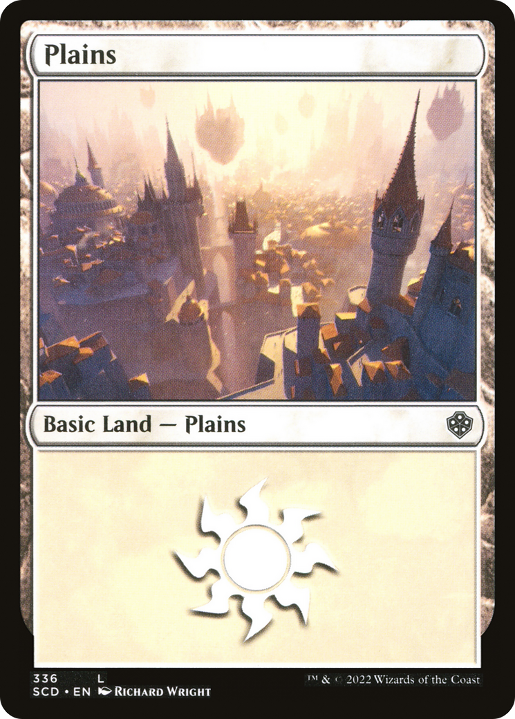 Plains (SCD-336) - Starter Commander Decks - Premium MTG Single from Wizards of the Coast - Just $0.08! Shop now at Game Crave Tournament Store