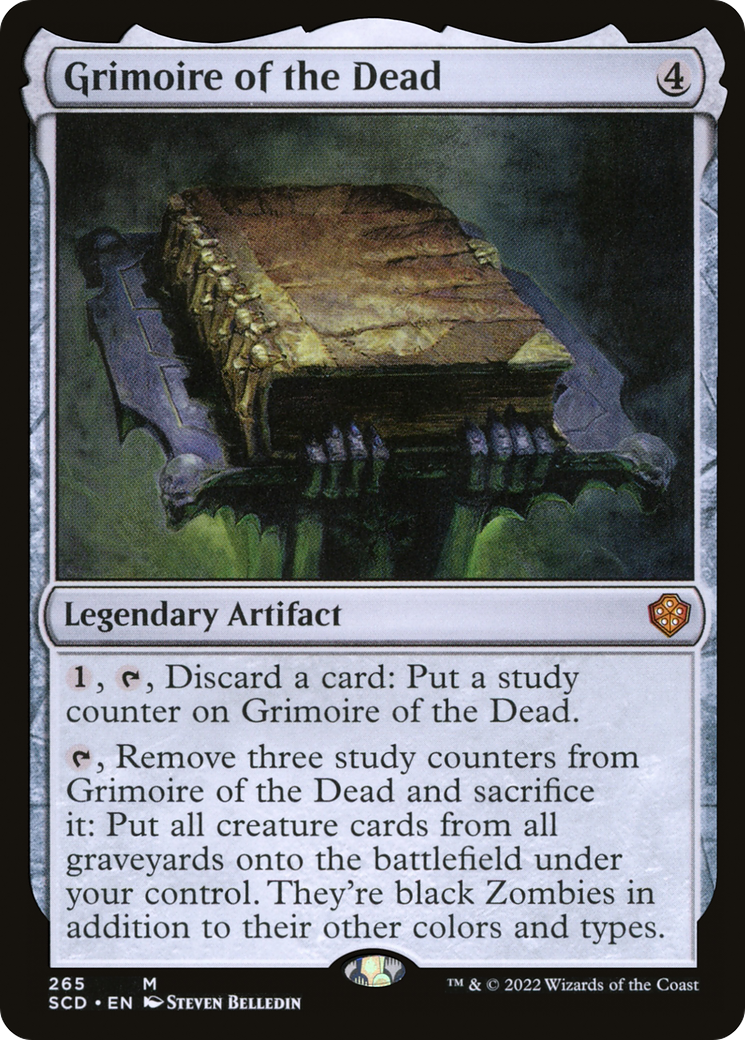 Grimoire of the Dead (SCD-265) - Starter Commander Decks - Premium MTG Single from Wizards of the Coast - Just $0.43! Shop now at Game Crave Tournament Store