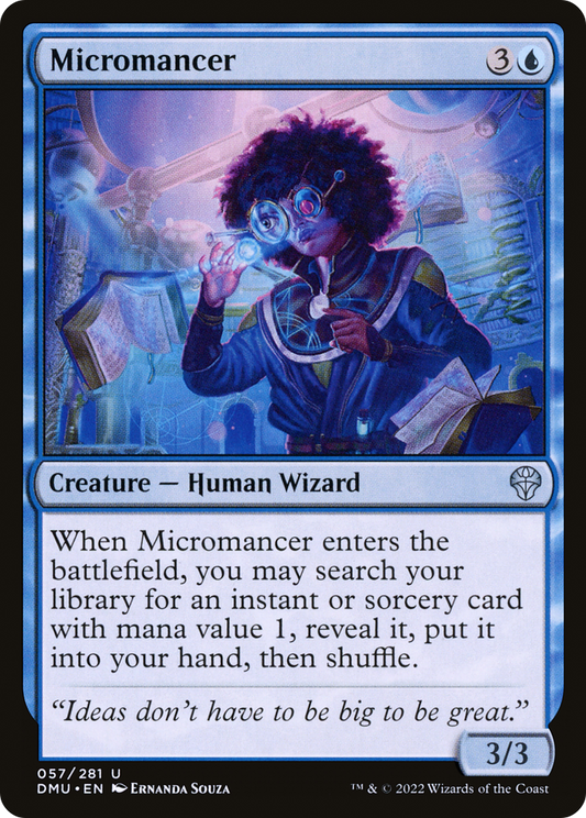 Micromancer (DMU-057) - Dominaria United - Premium MTG Single from Wizards of the Coast - Just $0.08! Shop now at Game Crave Tournament Store