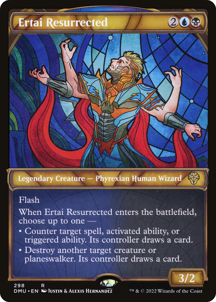 Ertai Resurrected (DMU-298) - Dominaria United: (Showcase) Foil - Premium MTG Single from Wizards of the Coast - Just $0.08! Shop now at Game Crave Tournament Store