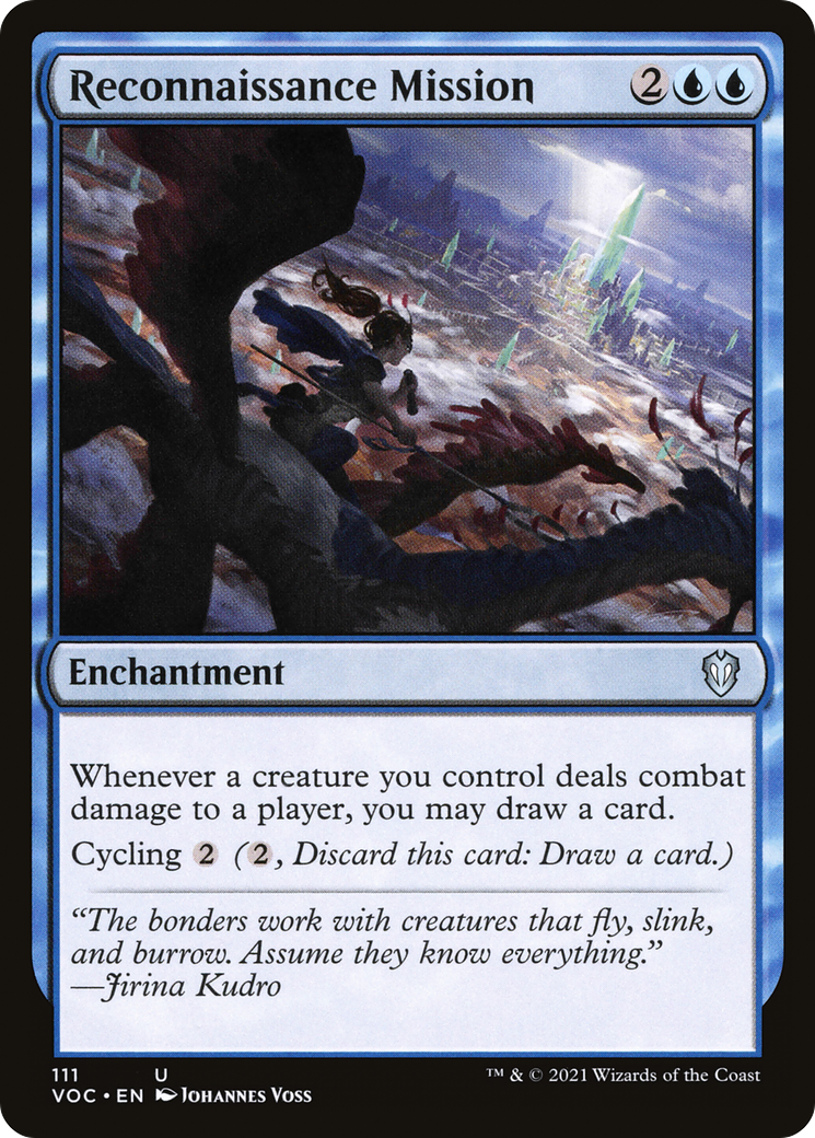 Reconnaissance Mission (VOC-111) - Crimson Vow Commander - Premium MTG Single from Wizards of the Coast - Just $0.84! Shop now at Game Crave Tournament Store