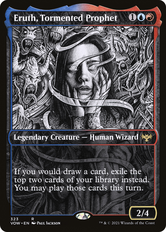 Eruth, Tormented Prophet (VOW-323) - Innistrad: Crimson Vow: (Showcase) - Premium MTG Single from Wizards of the Coast - Just $0.25! Shop now at Game Crave Tournament Store