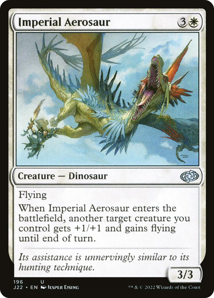 Imperial Aerosaur (J22-196) - Jumpstart 2022 - Premium MTG Single from Wizards of the Coast - Just $0.08! Shop now at Game Crave Tournament Store