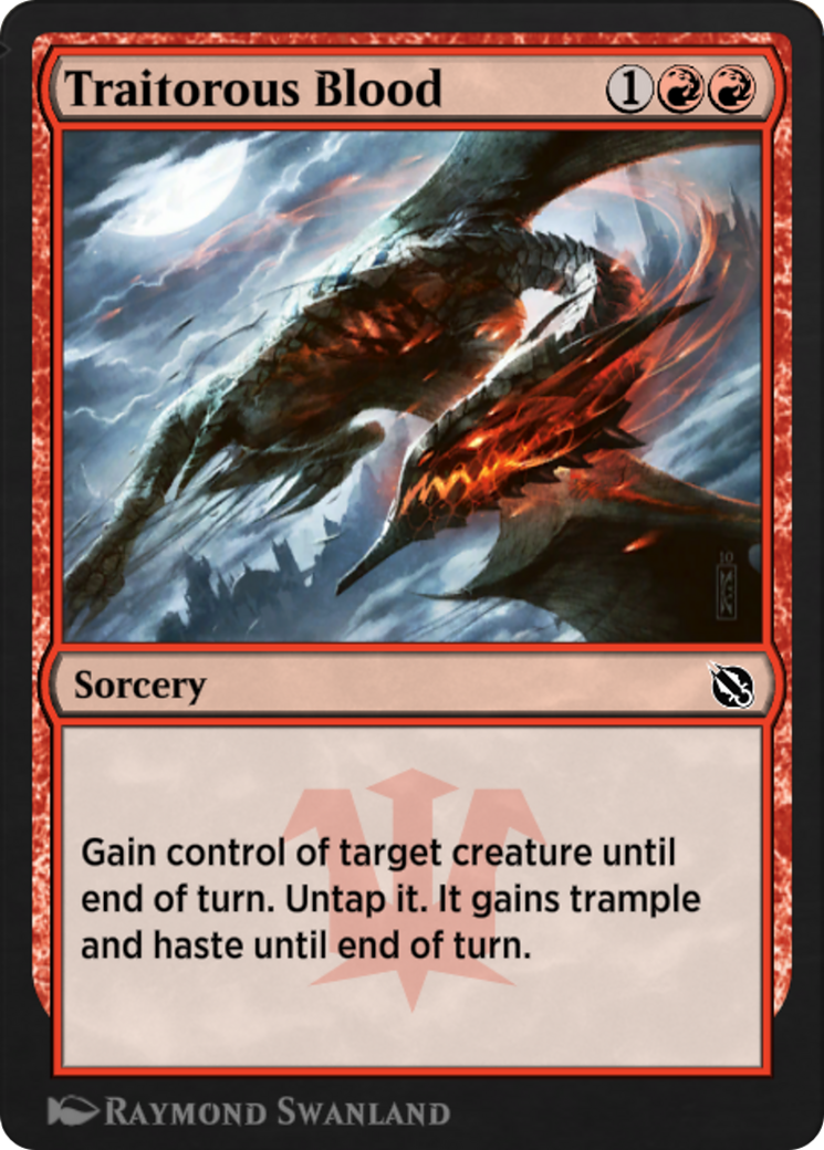 Traitorous Blood (SIS-045) - Shadows of the Past - Premium MTG Single from Wizards of the Coast - Just $0! Shop now at Game Crave Tournament Store