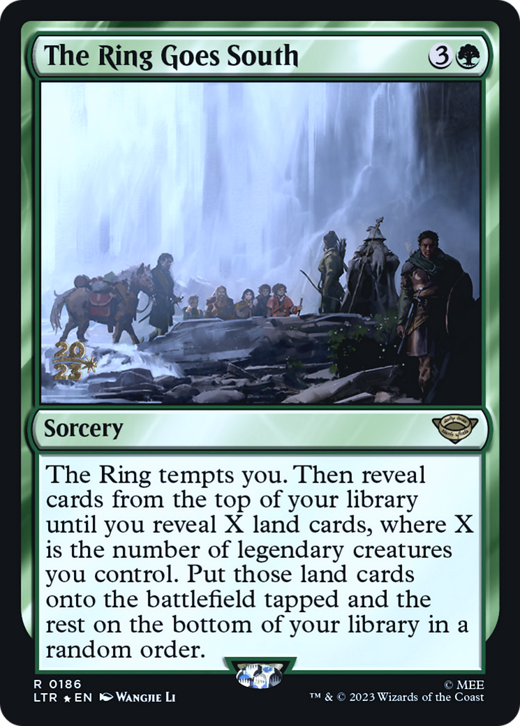 The Ring Goes South (PLTR-186S) - Tales of Middle-earth Promos Foil - Premium MTG Single from Wizards of the Coast - Just $0.62! Shop now at Game Crave Tournament Store